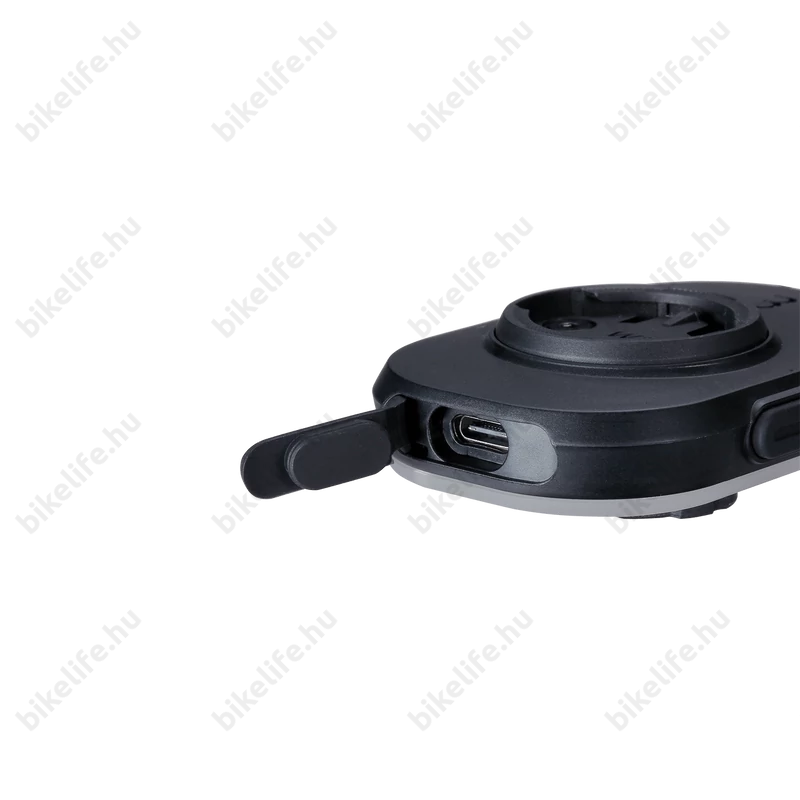 BBB Slice 300 BLS-281 akkumulátoros első lámpa Garmin és Wahoo adapterrel 300 Lumen 6 mód USB-C IPX6