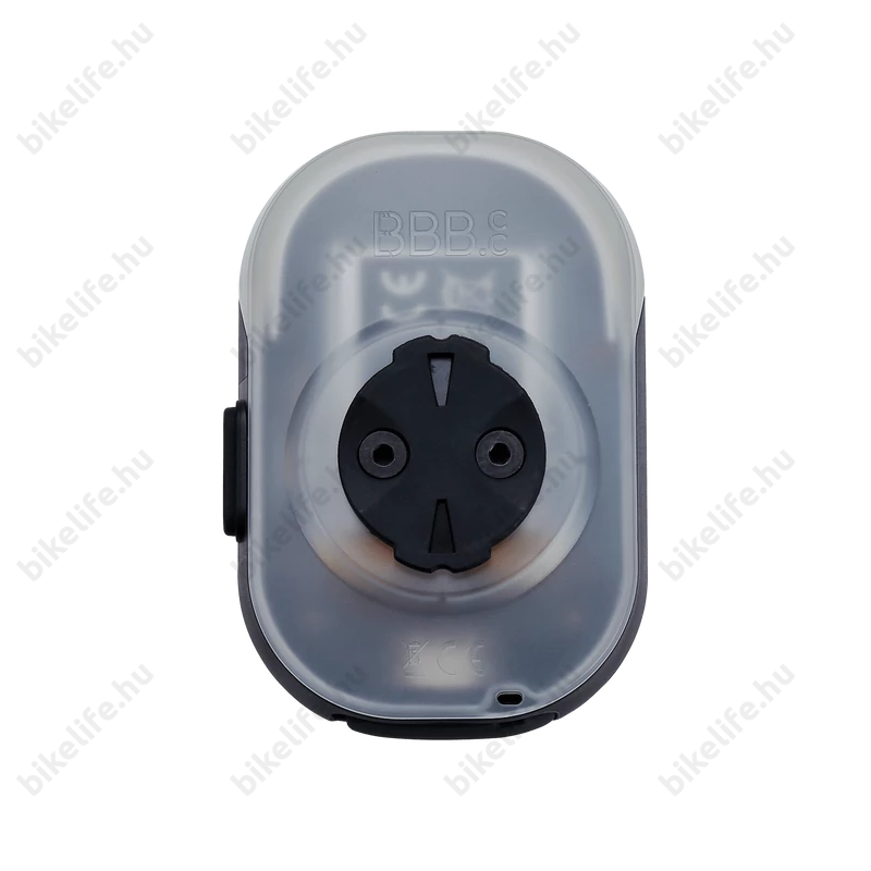 BBB Slice 300 BLS-281 akkumulátoros első lámpa Garmin és Wahoo adapterrel 300 Lumen 6 mód USB-C IPX6