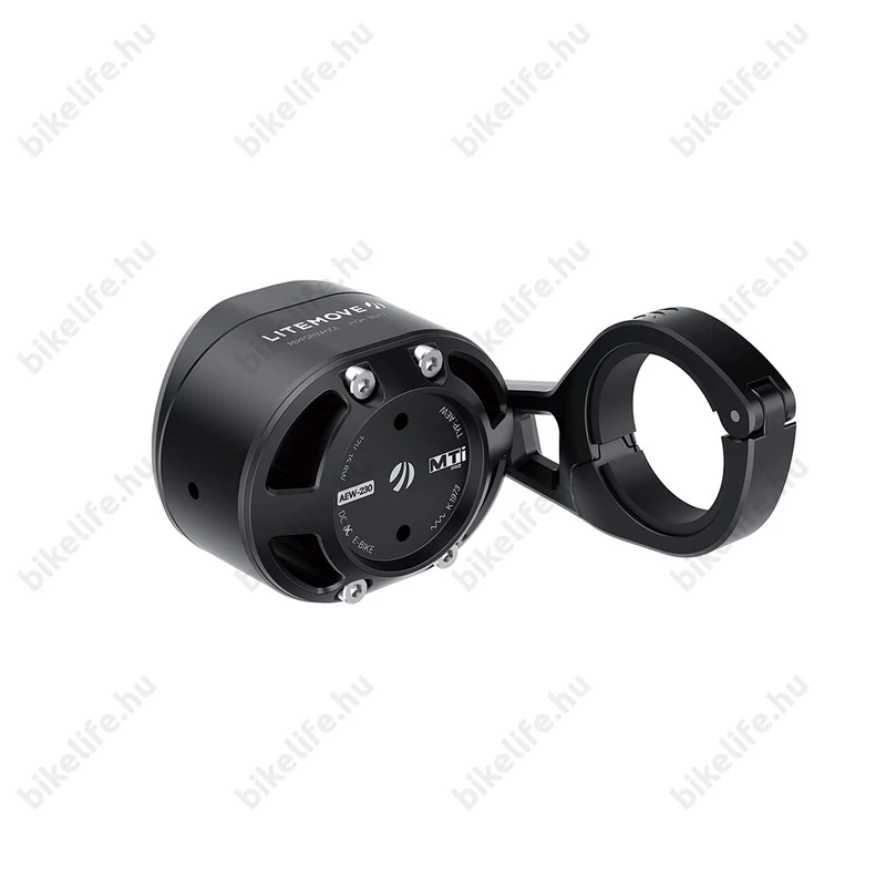 LiteMove AEW-230 ebike első lámpa, 230Lux fényerő, MTi PRO optika, IP56 ellenállóság, távirányító