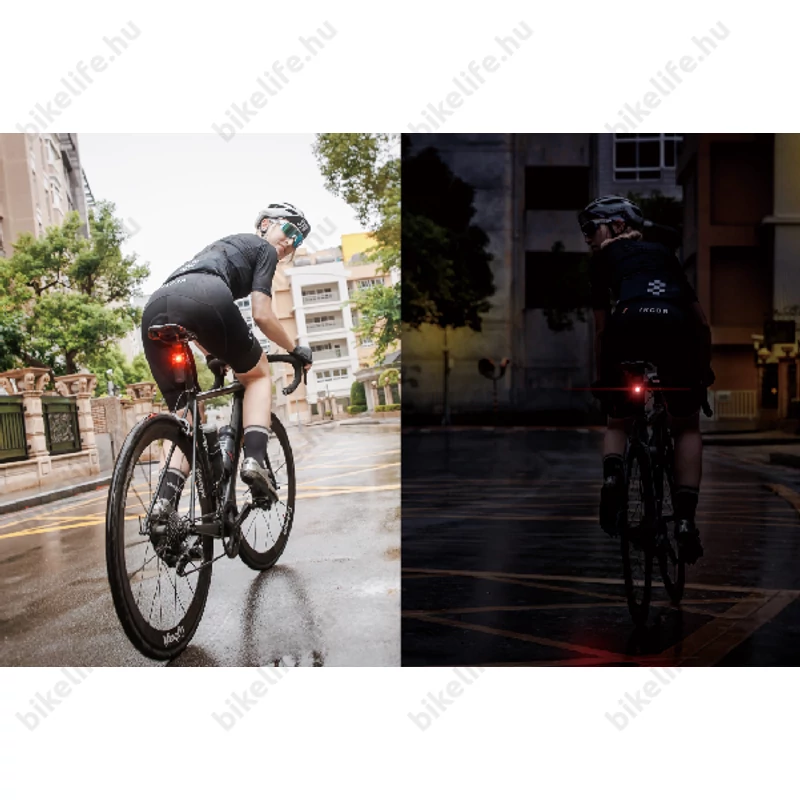 Bryton Gardia R300L hátsó villogó és radar akkumulátoros, ANT+