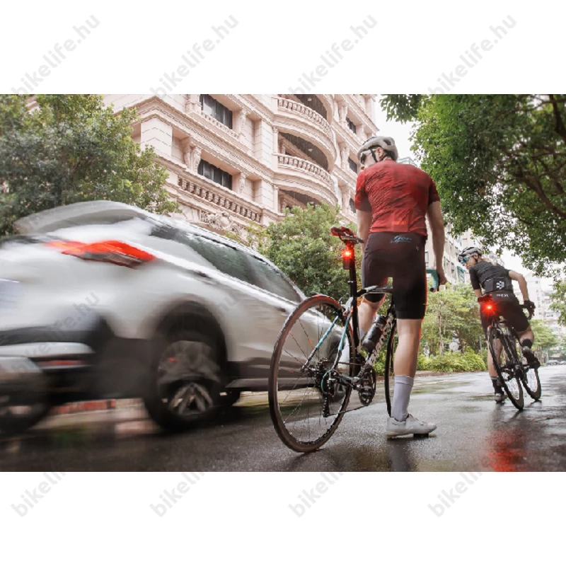 Bryton Gardia R300L hátsó villogó és radar akkumulátoros, ANT+