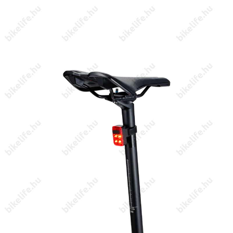 BBB Slide BLS-236 akkumulátoros hátsó villogó, LED, tölthető lithium akkumulátorral, fekete