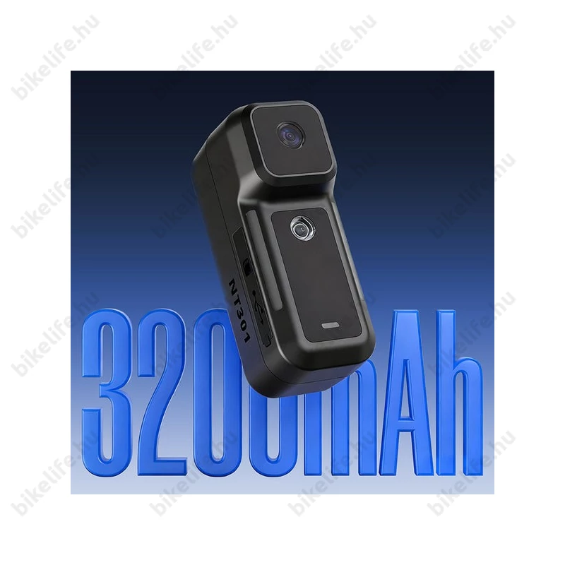 Ravemen NT301 akkus hátsó lámpa 2K HD kamera funkcióval 80 lumen fényerővel