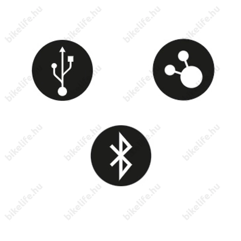 BBB BLS-251 Signal Radar radaros hátsó villogó 80 Lumen 6 üzemmód Ant+ Bluetooth USB-C tölhető Li-polimer akku