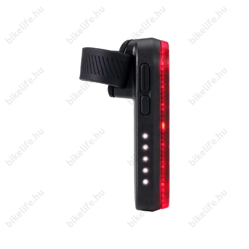 BBB BLS-251 Signal Radar radaros hátsó villogó 80 Lumen 6 üzemmód Ant+ Bluetooth USB-C tölhető Li-polimer akku