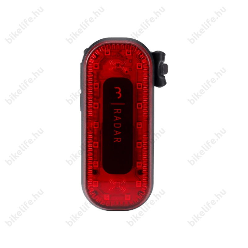 BBB BLS-251 Signal Radar radaros hátsó villogó 80 Lumen 6 üzemmód Ant+ Bluetooth USB-C tölhető Li-polimer akku