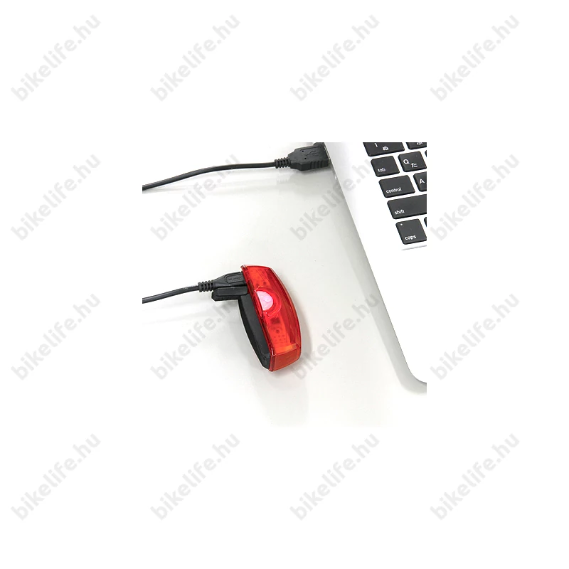 Cateye Rapid X2 villogó TL-LD710 tölthető USB-s, 6 funkció, féklámpa funkció
