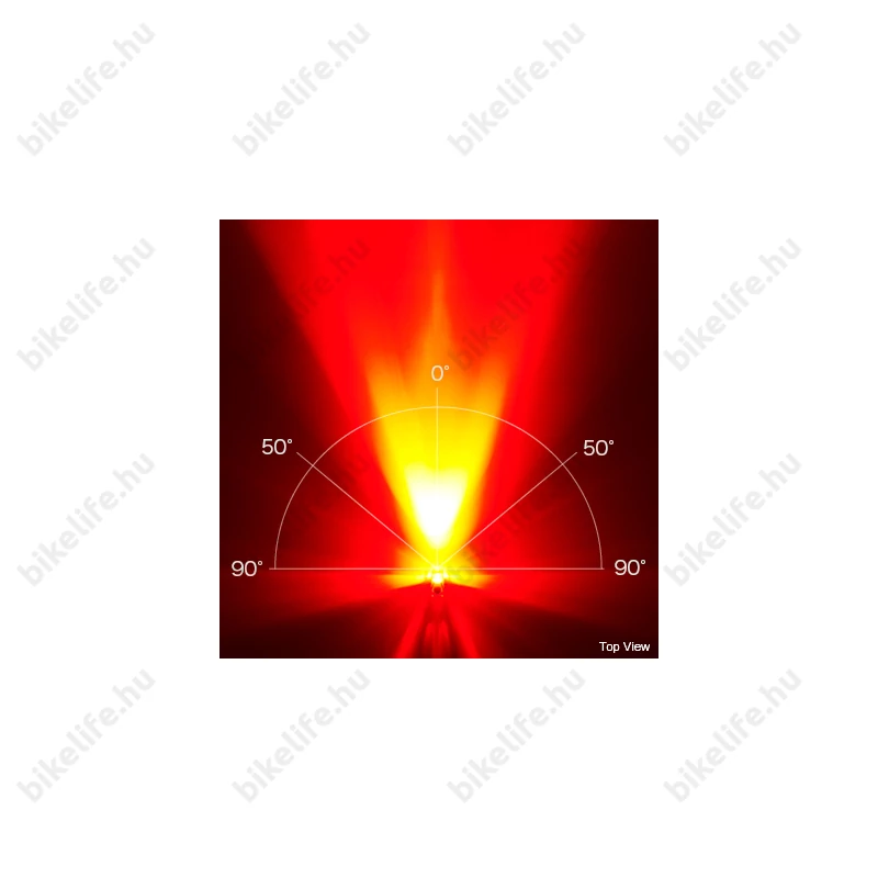 Cateye ViZ150 villogó TL-LD800 tölthető USB-s, 4 funkció, 150 lumen fényerő