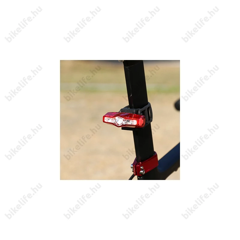 Cateye ViZ150 villogó TL-LD800 tölthető USB-s, 4 funkció, 150 lumen fényerő
