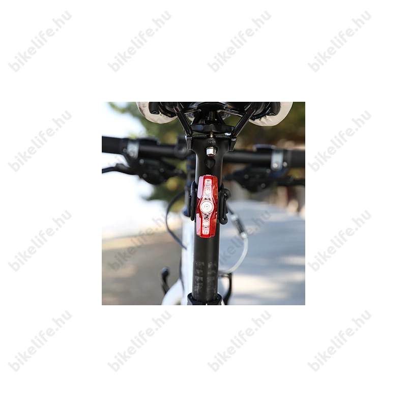 Cateye ViZ150 villogó TL-LD800 tölthető USB-s, 4 funkció, 150 lumen fényerő