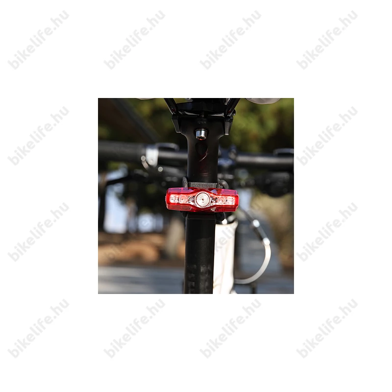 Cateye ViZ150 villogó TL-LD800 tölthető USB-s, 4 funkció, 150 lumen fényerő