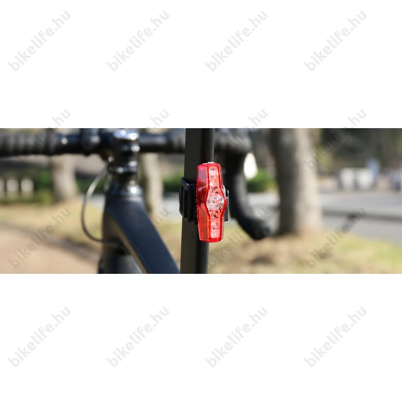 Cateye ViZ150 villogó TL-LD800 tölthető USB-s, 4 funkció, 150 lumen fényerő