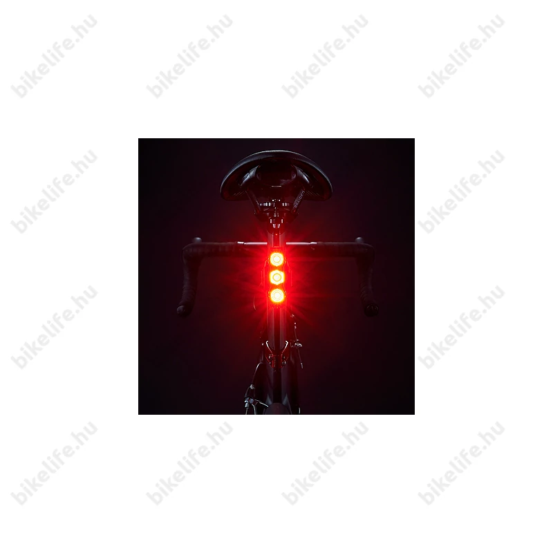 Cateye ViZ300 villogó TL-LD810 tölthető USB-s, 4 funkció, 300 lumen fényerő
