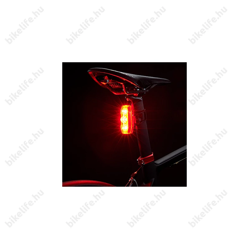 Cateye ViZ300 villogó TL-LD810 tölthető USB-s, 4 funkció, 300 lumen fényerő