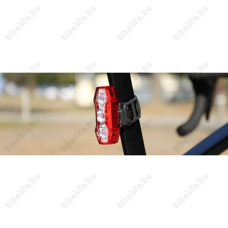 Cateye ViZ300 villogó TL-LD810 tölthető USB-s, 4 funkció, 300 lumen fényerő