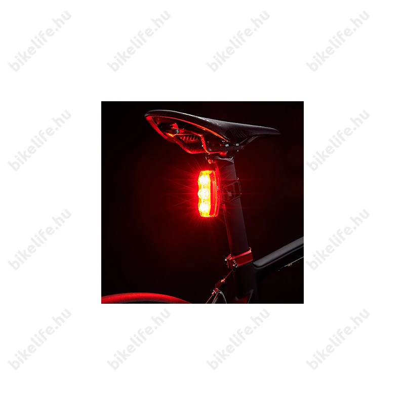 Cateye ViZ450 villogó TL-LD820 tölthető USB-s, 4 funkció, 450 lumen fényerő