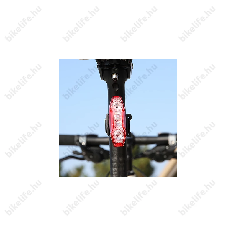 Cateye ViZ450 villogó TL-LD820 tölthető USB-s, 4 funkció, 450 lumen fényerő