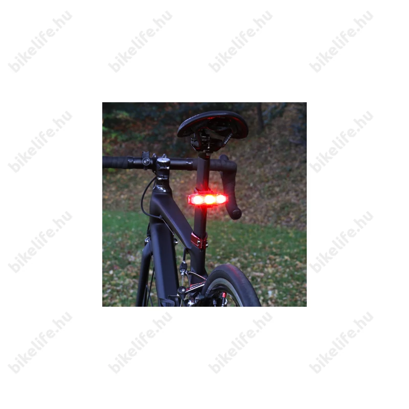 Cateye ViZ450 villogó TL-LD820 tölthető USB-s, 4 funkció, 450 lumen fényerő