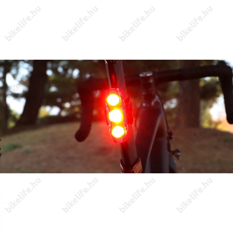 Cateye ViZ450 villogó TL-LD820 tölthető USB-s, 4 funkció, 450 lumen fényerő