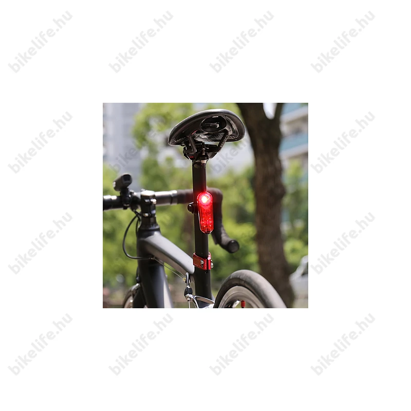 Cateye SYNC Kinetic villogó TL-NW100K tölthető USB-s, kapcsolás szinkron+féklámpa