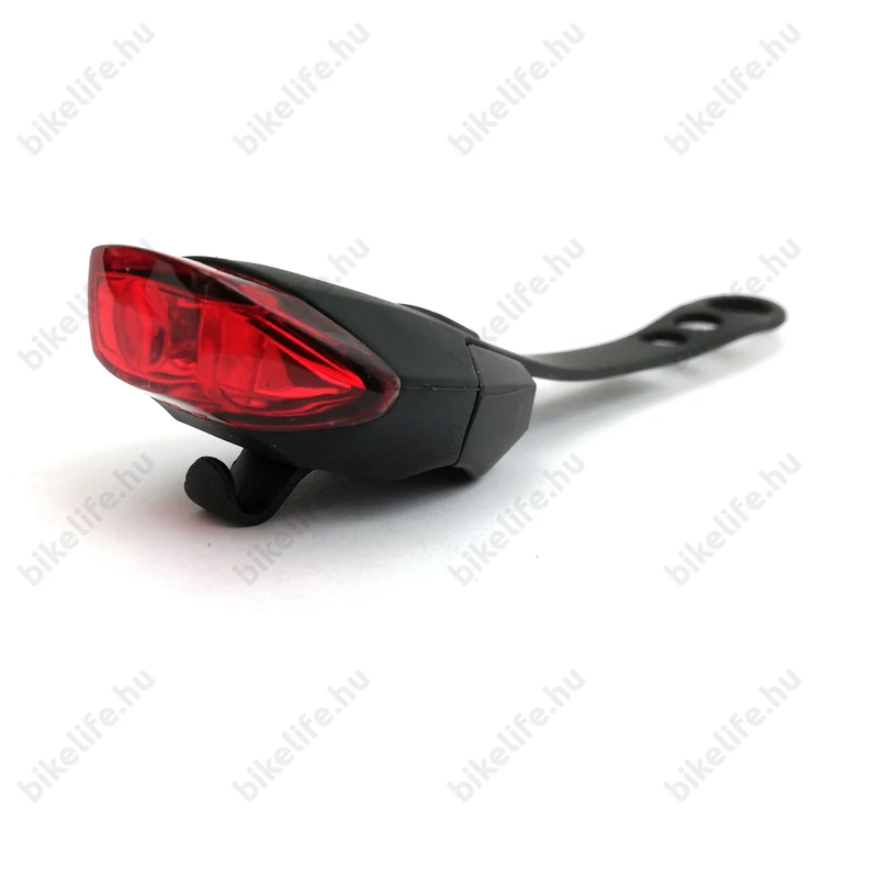 Villogó KTM szilikonpános hátsó LED fényforrás, fekete