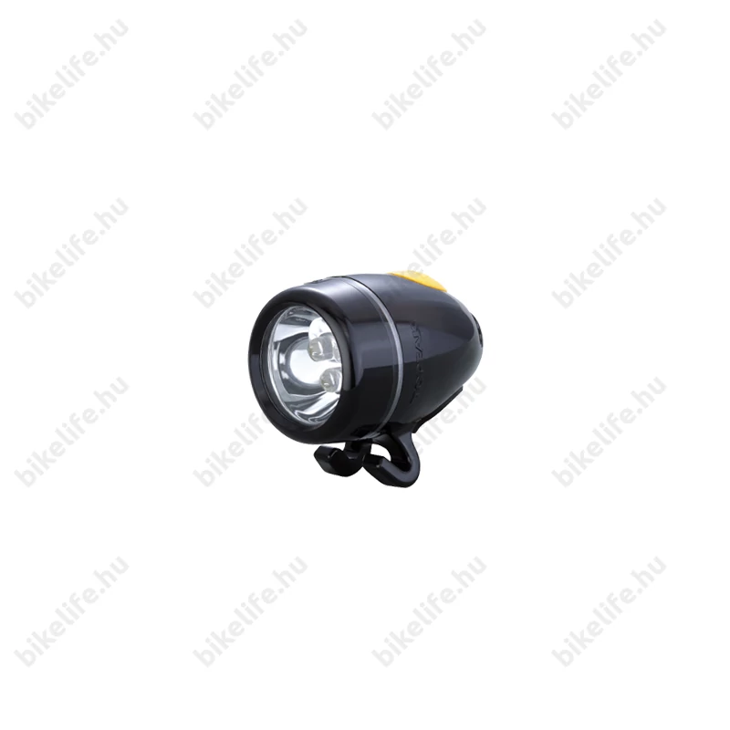 Villogó Topeak WhiteLite II első 3LED, 2 funkció, 24g!!!, univerzális gumis felfogatás, fekete