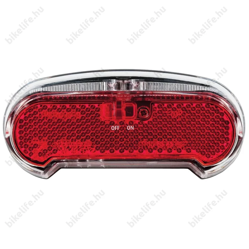 AXA Riff elemes LED-es hátsó lámpa fényvezetővel csomagtartóra szerelhető 80/50 mm furattávolság