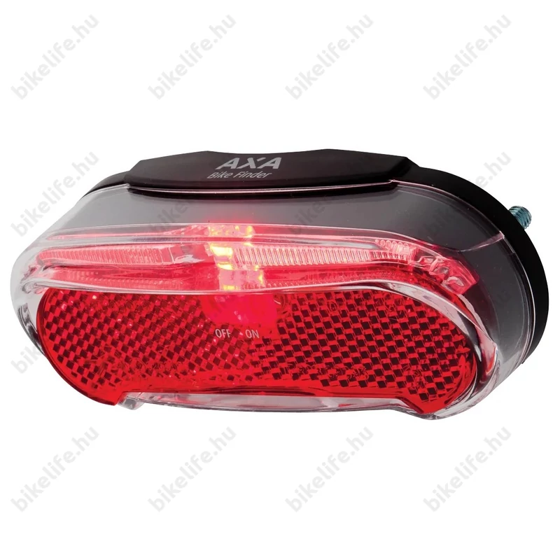AXA Riff elemes LED-es hátsó lámpa fényvezetővel csomagtartóra szerelhető 80/50 mm furattávolság
