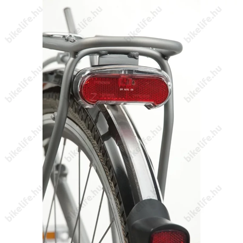 AXA Riff elemes LED-es hátsó lámpa fényvezetővel csomagtartóra szerelhető 80/50 mm furattávolság