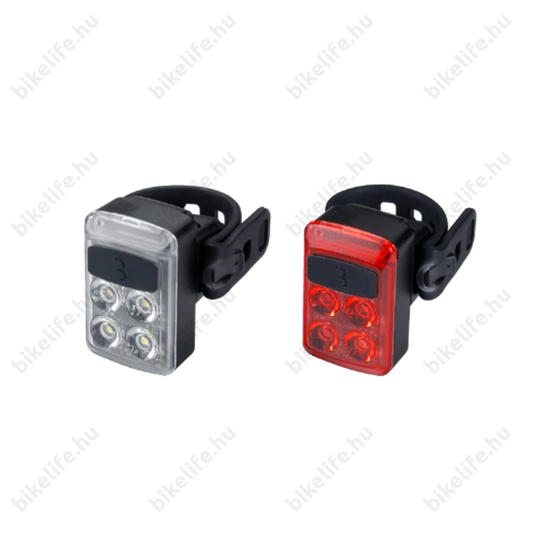 BBB BLS-237 Slide Combo akkumulátoros villogó szet, LED, tölthető lithium akkumulátorral, fekete