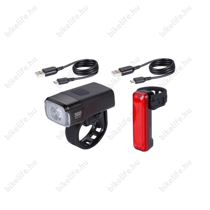 BBB NanoStrikeCombo 600 BLS-165 világítás szett, BLS-161+BLS-137 USB-ről tölthető