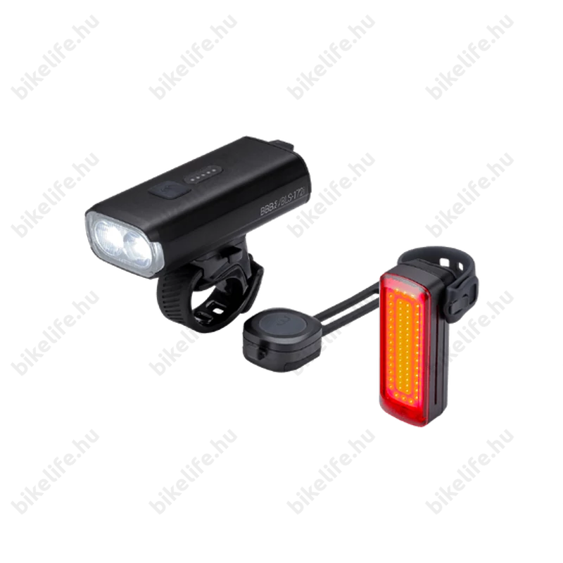 BBB StrikeDuo 1600 Combo lámpakészlet BLS-176i 1600+ Signal alumínium vezeték nélküli távirányítós