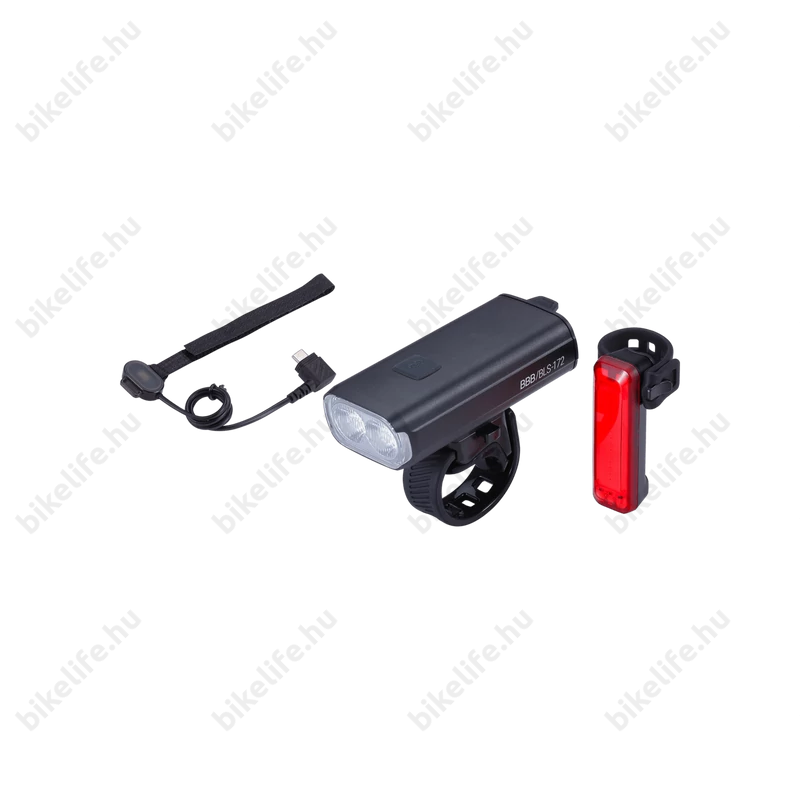 BBB StrikeDuo 1600 Combo lámpakészlet BLS-176i 1600+ Signal alumínium vezeték nélküli távirányítós