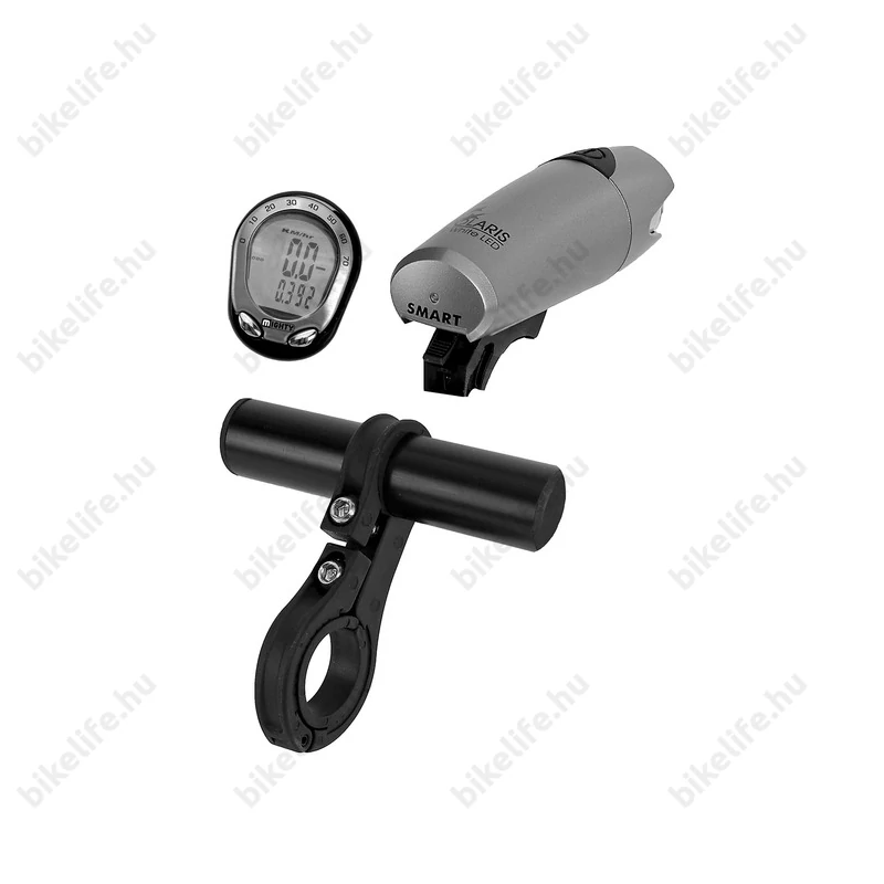 Lámpatartó M-Wave flexibilis tartó világításnak, kerékpáros computernek, GPS-nek