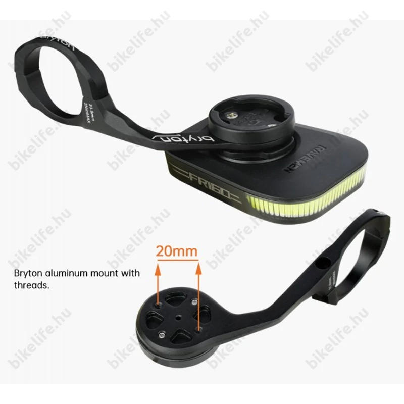 Ravemen AGM02 lámpatartó konzol Garmin alsó rögzítő