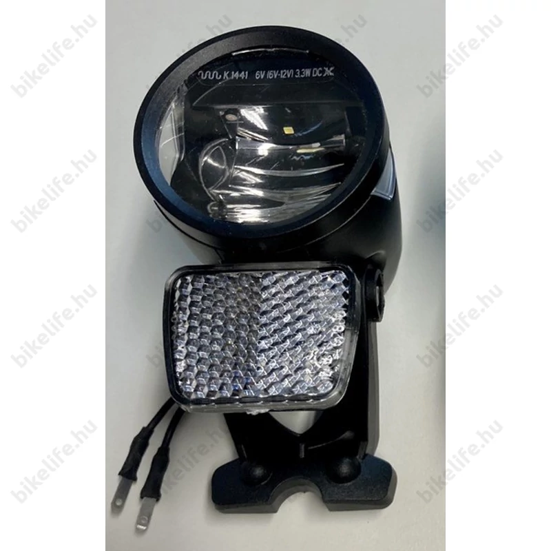 Herrmans H-Black LED MR8 dinamós első lámpa 180Lumen 6-12V, Suntour CR8, NEX és NCX-E teleszkópokhoz