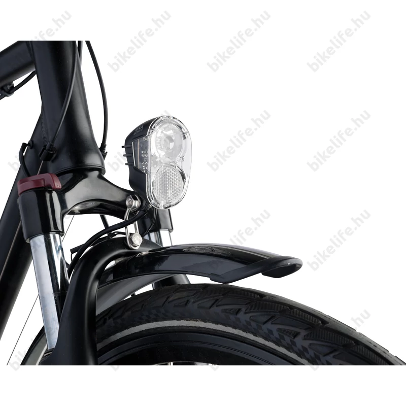 AXA Echo15 dinamós első lámpa LED-es, 15Lux fényerő, kapcsoló