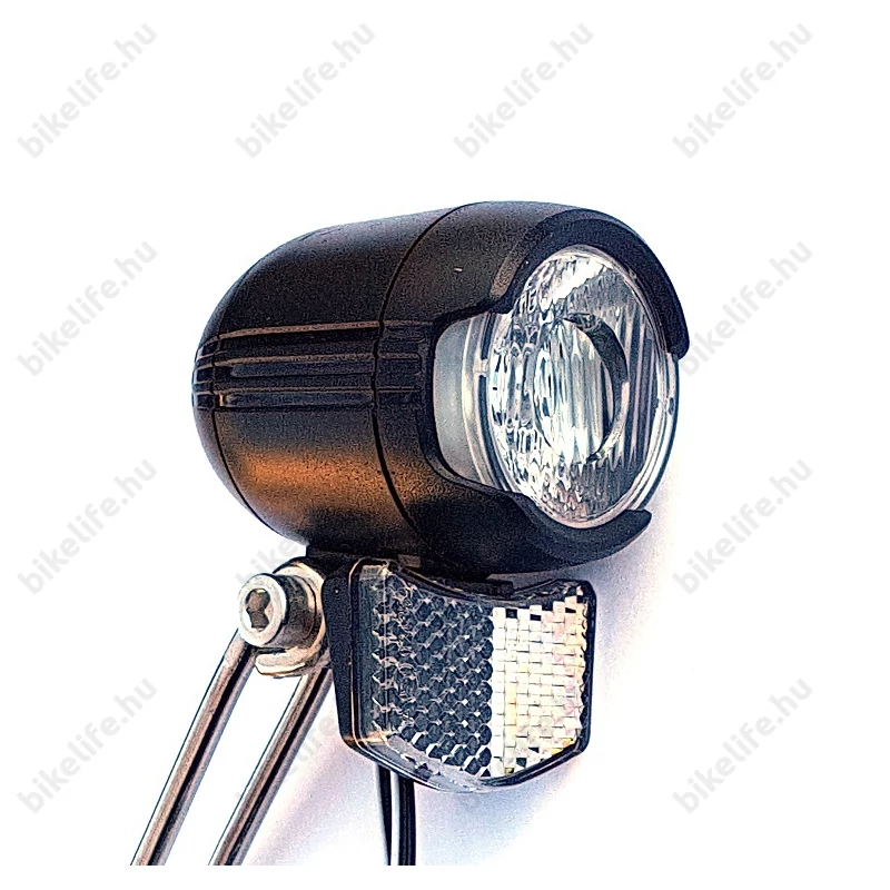 Ridepositive agydinamós első lámpa 30 LUX fényerővel, LED-es, kapcsolós, 4 vezetékes