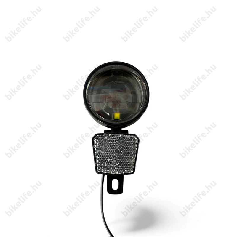Ebike első lámpa 100 LUX extra fényerővel dupla lencsés optikával 6-48V-ig csak egyenáramhoz használható