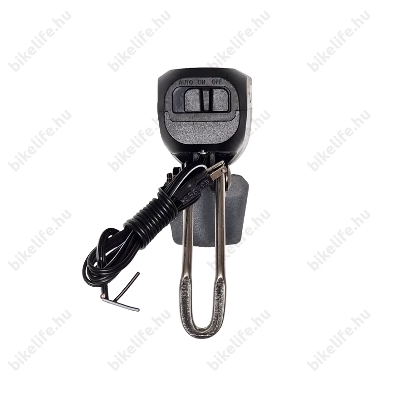 Ridepositive 800 agydinamós első lámpa 80 LUX fényerővel LED-es fényérzékelős állófényes