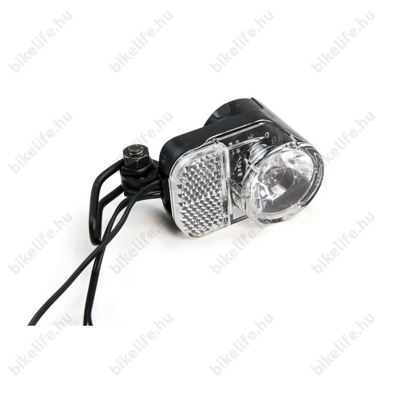 AXA Pico30 30LUX LED-es dinamós első lámpa, 60m-re világít, 2 vezetékes, kapcsoló nélkül