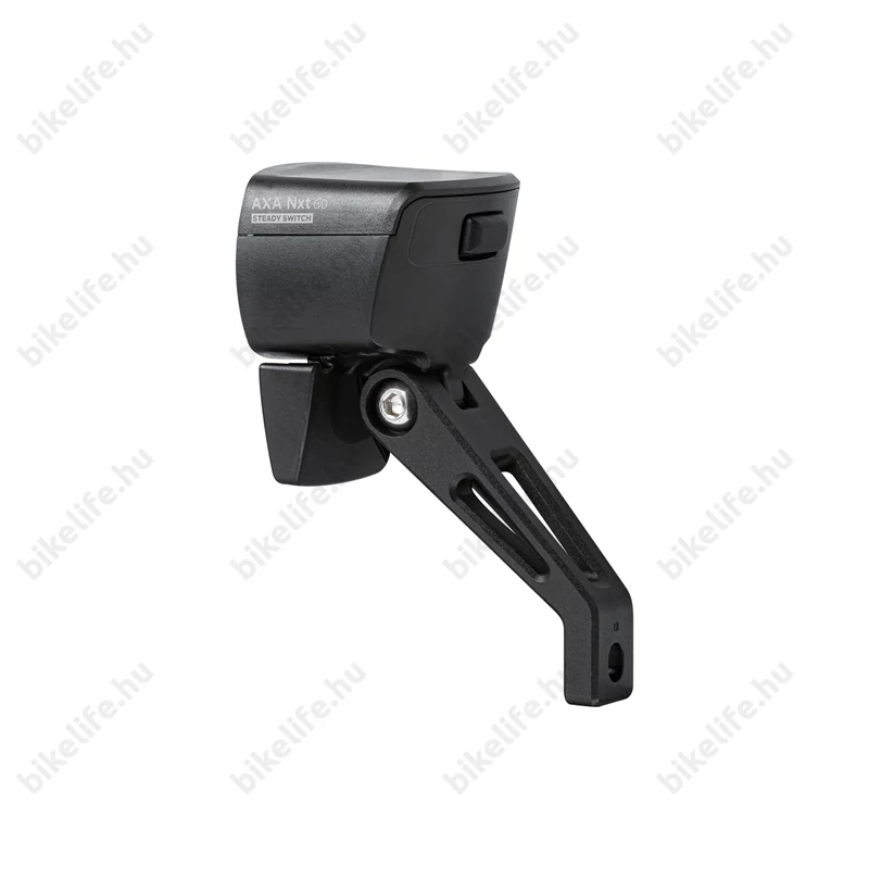 AXA Nxt60 dinamós első lámpa LED-es, 60LUX, 4 vezetékes, kapcsolós, állófény funkcióval