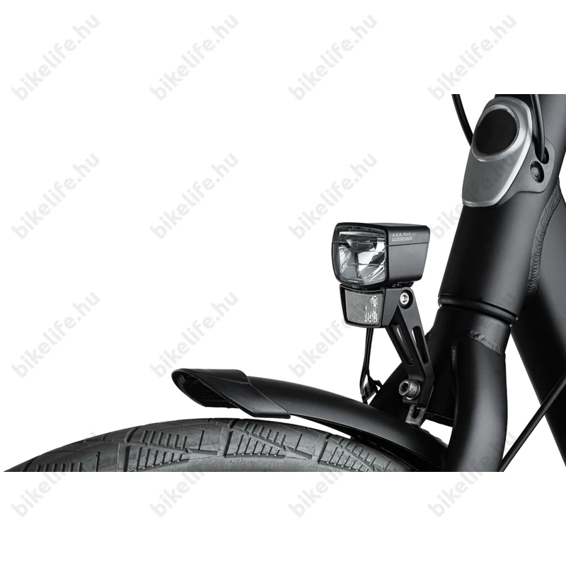 AXA Nxt60 dinamós első lámpa LED-es, 60LUX, 4 vezetékes, kapcsolós, állófény funkcióval