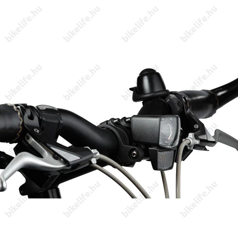 AXA Nxt30 dinamós első lámpa LED-es, 30LUX, 4 vezetékes, kapcsolós, állófény funkcióval