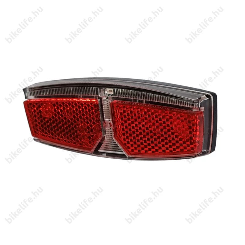 Ridepositive Slim dinamós hátsó lámpa csomagtartóra 2 darab Superbright LED-el