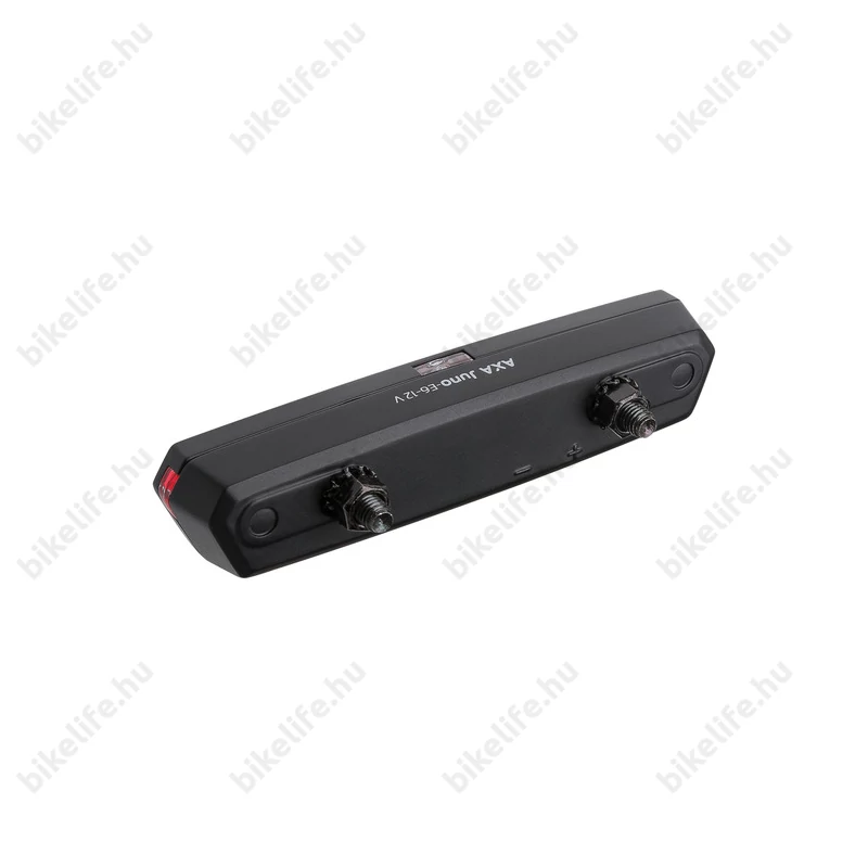 AXA JUNO E-bike hátsó lámpa LED-es, féklámpával, csomagtartóra szerelhető, 50mm