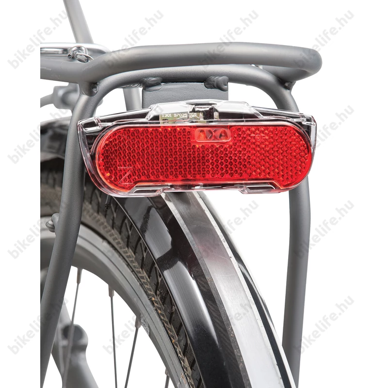 AXA Slim Steady dinamós hátsó lámpa LED-es, állófény, csomagtaróra szerelhető