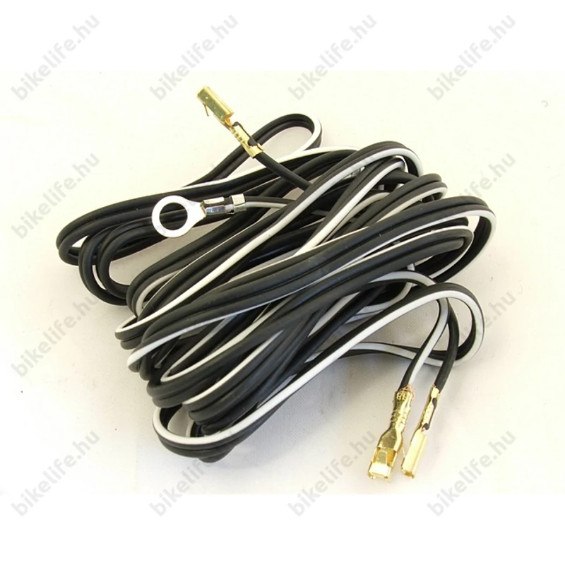 Vezeték dinamós világításhoz egy eres