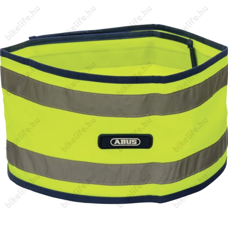 Fényvisszaverő szalag táskára Abus Lumino Wrap, neon sárga