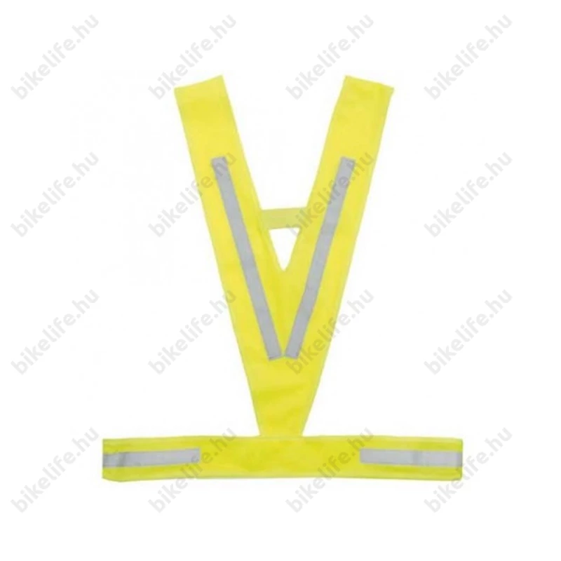 Fényvisszaverő mell és derékpánt reflexcsíkokkal, XL/XXL
